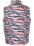 ERL camouflage-print quilted puffer gilet