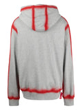 Mostly Heard Rarely Seen 8-Bit Red Runner graphic-print cotton hoodie